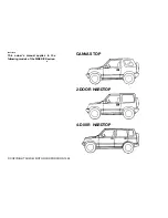 Preview for 2 page of Suzuki SIDEKICK 1995 Owner'S Manual