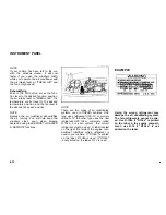 Preview for 44 page of Suzuki SIDEKICK 1995 Owner'S Manual