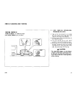 Preview for 101 page of Suzuki SIDEKICK 1995 Owner'S Manual