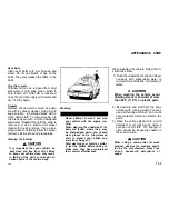 Preview for 143 page of Suzuki SIDEKICK 1995 Owner'S Manual