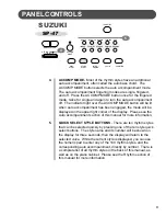 Preview for 9 page of Suzuki SP-47 Owner'S Manual