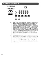 Preview for 10 page of Suzuki SP-47 Owner'S Manual