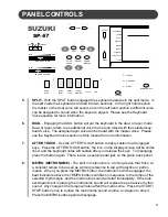 Preview for 9 page of Suzuki SP-67 Owner'S Manual