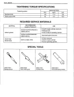 Preview for 219 page of Suzuki sq420wd Service Manual