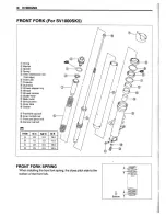 Предварительный просмотр 37 страницы Suzuki SV1000K5 Supplementary Service Manual