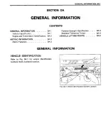 Preview for 4 page of Suzuki Swift SF413 Service Manual