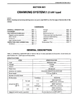 Preview for 352 page of Suzuki Swift SF413 Service Manual