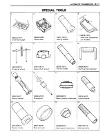 Preview for 550 page of Suzuki Swift SF413 Service Manual