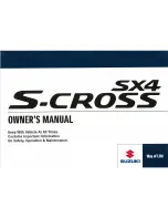 Preview for 1 page of Suzuki SX4 S-Ccross Owner'S Manual