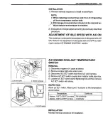 Предварительный просмотр 23 страницы Suzuki SY419 Supplementary Service Manual