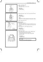 Предварительный просмотр 27 страницы Suzuki SY419 Supplementary Service Manual