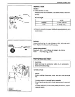 Предварительный просмотр 119 страницы Suzuki SY419 Supplementary Service Manual