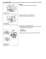 Предварительный просмотр 127 страницы Suzuki SY419 Supplementary Service Manual