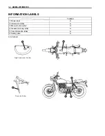 Предварительный просмотр 16 страницы Suzuki TU250X Service Manual