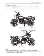 Предварительный просмотр 21 страницы Suzuki TU250X Service Manual