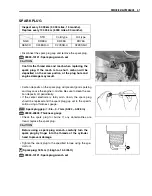 Предварительный просмотр 25 страницы Suzuki TU250X Service Manual