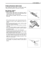 Предварительный просмотр 124 страницы Suzuki TU250X Service Manual