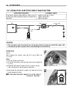 Предварительный просмотр 181 страницы Suzuki TU250X Service Manual