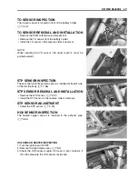 Предварительный просмотр 192 страницы Suzuki TU250X Service Manual