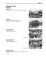 Предварительный просмотр 223 страницы Suzuki TU250X Service Manual