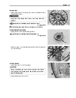 Предварительный просмотр 229 страницы Suzuki TU250X Service Manual