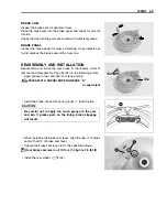 Предварительный просмотр 261 страницы Suzuki TU250X Service Manual