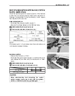 Предварительный просмотр 300 страницы Suzuki TU250X Service Manual