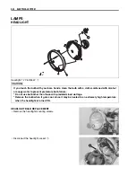 Предварительный просмотр 311 страницы Suzuki TU250X Service Manual