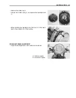 Предварительный просмотр 312 страницы Suzuki TU250X Service Manual