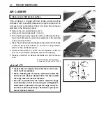 Preview for 16 page of Suzuki UF50 Service Manual