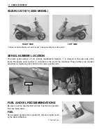 Предварительный просмотр 8 страницы Suzuki UG110 2021 Service Manual