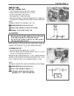 Предварительный просмотр 148 страницы Suzuki UG110 2021 Service Manual