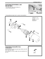 Предварительный просмотр 152 страницы Suzuki UG110 2021 Service Manual