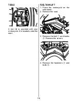 Предварительный просмотр 63 страницы Suzuki V Storm Owner'S Manual