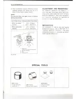 Preview for 12 page of Suzuki VITARA 1993 Supplementary Service Manual