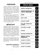 Preview for 1 page of Suzuki VX800L Manual