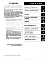 Предварительный просмотр 1 страницы Suzuki XF650 Freewind User Manual