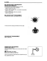 Предварительный просмотр 99 страницы Suzuki XF650 Freewind User Manual