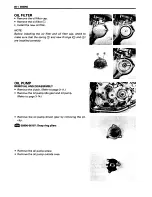 Предварительный просмотр 104 страницы Suzuki XF650 Freewind User Manual