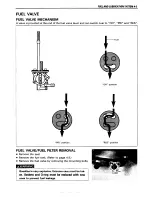 Предварительный просмотр 110 страницы Suzuki XF650 Freewind User Manual