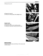 Предварительный просмотр 141 страницы Suzuki XF650 Freewind User Manual