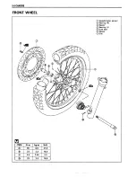 Предварительный просмотр 142 страницы Suzuki XF650 Freewind User Manual