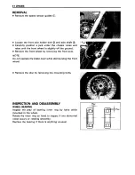 Предварительный просмотр 144 страницы Suzuki XF650 Freewind User Manual