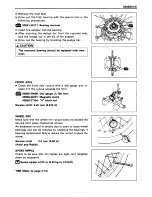 Предварительный просмотр 145 страницы Suzuki XF650 Freewind User Manual