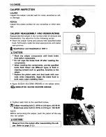 Предварительный просмотр 178 страницы Suzuki XF650 Freewind User Manual