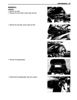 Предварительный просмотр 300 страницы Suzuki XF650 Freewind User Manual