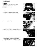 Предварительный просмотр 304 страницы Suzuki XF650 Freewind User Manual