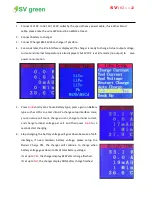 Preview for 7 page of SV green Smart Charger SV102 Operation Manual