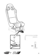 Предварительный просмотр 5 страницы SV Sound Playseat Assembly Instruction Manual