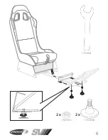 Предварительный просмотр 7 страницы SV Sound Playseat Assembly Instruction Manual